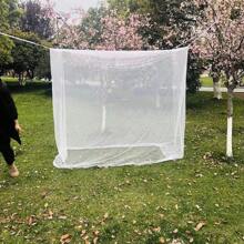 Camping Outdoor Mosquito Netting Shelter, Green Plant Vegetable Insect Protector Four Corner Mosquito Net With Two Hooks