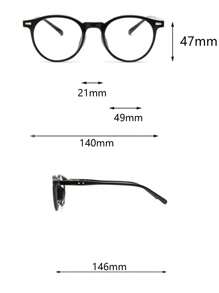 Montures de lunettes rondes en acétate faites à la main, de style classique de marque de haute qualité. Lunettes de vue rétro pour hommes. Accessoires de lunettes transparentes