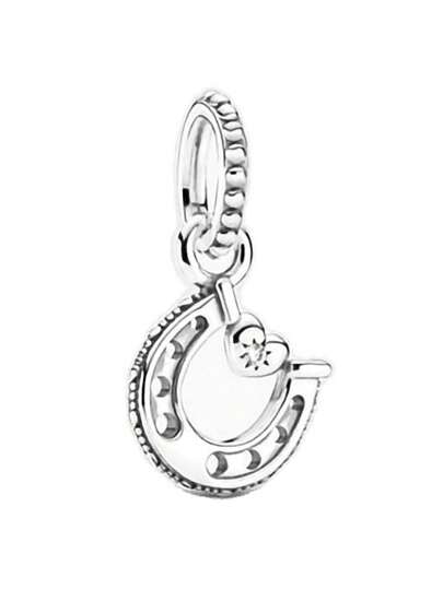 Jewelry, Beads Suitable For The Original Model Plate Bracelet 100% 925 Sterling Silver Exquisite Gifts, Suitable For Women To Make Jewelry Auspicious Horseshoe Pendant Suitable For Female Friends Or Girls Birthday Gifts