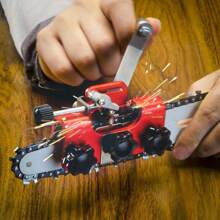 A Set Upgrade Your Chainsaw With This Portable Chain Sharpener - Get Professional Results In Minutes, Hand Tool(Random Colors)