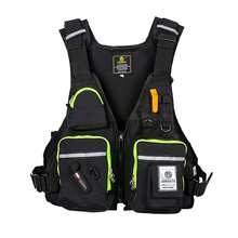 Lightweight Fly Fishing Vest Portable Chest Pack With Adjustable Strap For Men And Women - Black - View 8