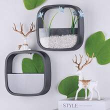 Set Of 2 Blue Modern Christmas Reindeer Statues For Living Room Table Decor - 白色 - 查看 7