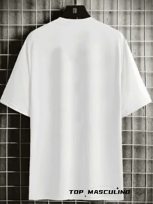 Men T-Shirts - 白色 - 查看 2