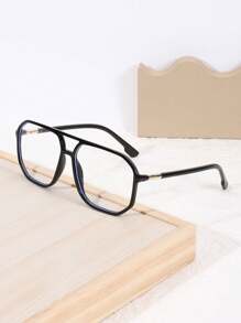 1 Paar modische, vielseitige, komfortable Brillen, geeignet für Studenten und das tägliche Lesen auf Geräten wie Büchern, Computern und Handyn, klare Brillenaufsätze, Brillenaufsätze für Frauen