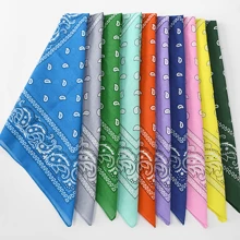 Set de [16 PIEZAS] Pañuelo cuadrado de estilo bohemio de poliéster con estampado de cachemira, un gran valor de multicolor para accesorios de hip-hop, rock, al aire libre, máscara, pañuelo, ciclismo, montañismo, protección contra el viento y el sol, diadema, banda para la cabeza, ideal para vestir tu apariencia en Navidad