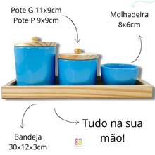 Bath Sets - màu xanh da trời - Xem 4