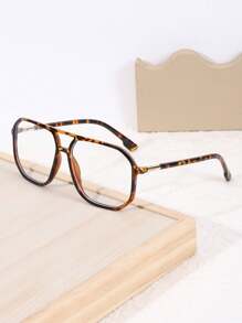 1 Paar modische, vielseitige, komfortable Brillen, geeignet für Studenten und das tägliche Lesen auf Geräten wie Büchern, Computern und Handyn, klare Brillenaufsätze, Brillenaufsätze für Frauen