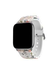 1 pezzo Elegante cinturino per orologio in TPU con motivo floreale a cartoni animati, compatibile con Ultra/SE/Serie 9/10/8/7/6/5/4/3/2/1, misure 38/40/41/42/44/45/49mm - Multicolore - Visualizzare 6