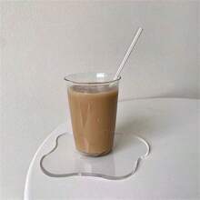 4件装透明亚克力金箔火漆密封不对称杯垫ins北欧创意家居隔热碗茶壶垫 - 無色 - 查看 7