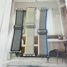 1pc Adjustable Nylon Elastic Outdoor Camping Strap, Smart Watch Band Compatible With Apple Watch Series 8 7 6 5 4 3 2 1 Ultra SE 38mm 40mm 41mm 42mm 44mm 45mm 49mm, Men & Women, Christmas, Halloween, Thanksgiving Gift