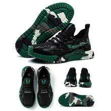 Chaussures De Travail Pour Hommes Avec Embout En Acier Et Semelle En Caoutchouc Antidérapante, Été, Faciles À Porter - Vert - Voir 2