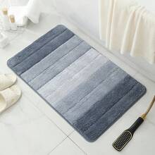 Gradient Color Bathroom Carpet, Water Absorbent, Anti-Slip Mat, Entry Rug For Bedroom, Kitchen, And Bathroom Home Bathroom Decor Outdoor Rug Door Mat Fall Decor Bathroom Accessories Back To School Entryway Decor - Gradient-green - View 3