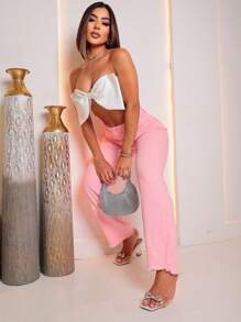 PATRIA BRASIL Women Pants - Baby Pink - View 4