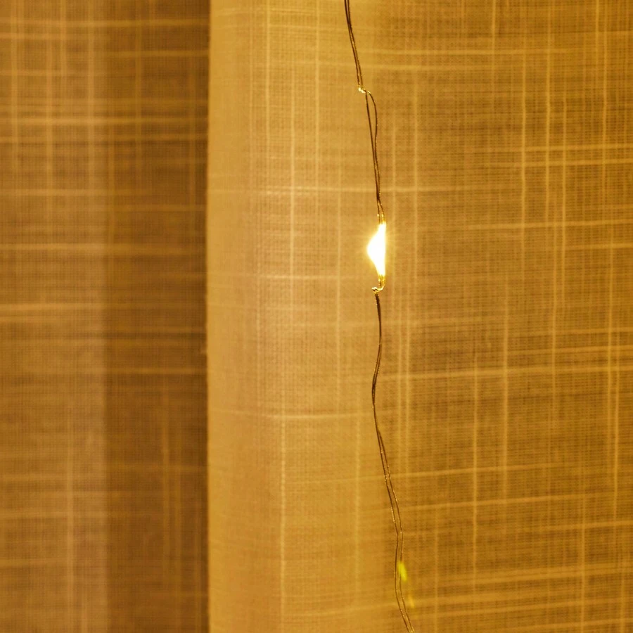 Copper Wire Curtain Light, Suitable For Festival Decoration.