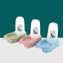 Dispositivo de alimentación de agua potable para mascotas Calentador de agua de alimentación automática - Verde - Ver 2