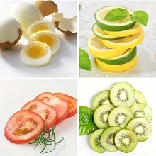 1pc Aluminum Alloy/Plastic Tomato Slicer Lemon Cutter, Multi-Functional Tool For Soft Fruit And Vegetables, Used For Food And Beverage Decoration In Restaurants. Slicer, Tomato, Lemon And Onion Slicing Tool, Stainless Steel Kitchen Utensil, Suitable For Restaurant Kitchen Cutting Auxiliary Tool - Silver - View 8