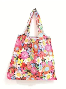 Túi mua sắm in hình thời trang công suất lớn di động,Túi in thời trang Túi du lịch gấp bằng polyester cỡ lớn,Túi đeo vai,Túi mua sắm sức chứa lớn,Túi tái sử dụng có thể gập lại,Túi nữ cần thiết cho mùa hè cho kỳ nghỉ & kỳ nghỉ,Túi đi học,Di động,Sức chứa lớn,Dành cho các cô gái tuổi teen Nữ sinh viên đại học, hoàn hảo cho văn phòng, đại học, trung học cơ sở, trung học phổ thông, công việc, kinh doanh, đi làm, văn phòng, bãi biển - Xem 2
