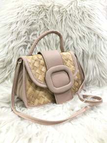 Women Shoulder Bags - 卡其色 - 查看 3