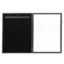 Jersey Frame Display Case Sports Jersey Shadow Box Basketball Football Uniform - 黑色 - 查看 4