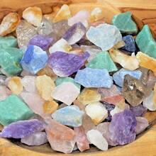 3入組/5入組/10入組天然石光潔水晶石,治療石,冥想石（晶,黃水晶,石青,粉晶,綠幽石）治療水晶魔杖,水晶創意禮物,用於浴室辦公室家居房間臥室裝飾,適合作為聖誕,生日禮物 - 彩色 - 查看 5