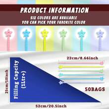 22/50pcs Disposable Piping Bags, 16inch And 21inch Large Pastry Bags, Anti Burst Thicken Cake Decorating Bags Icing Piping Bags For Cake Cupcakes Cookies Frosting(Blue)