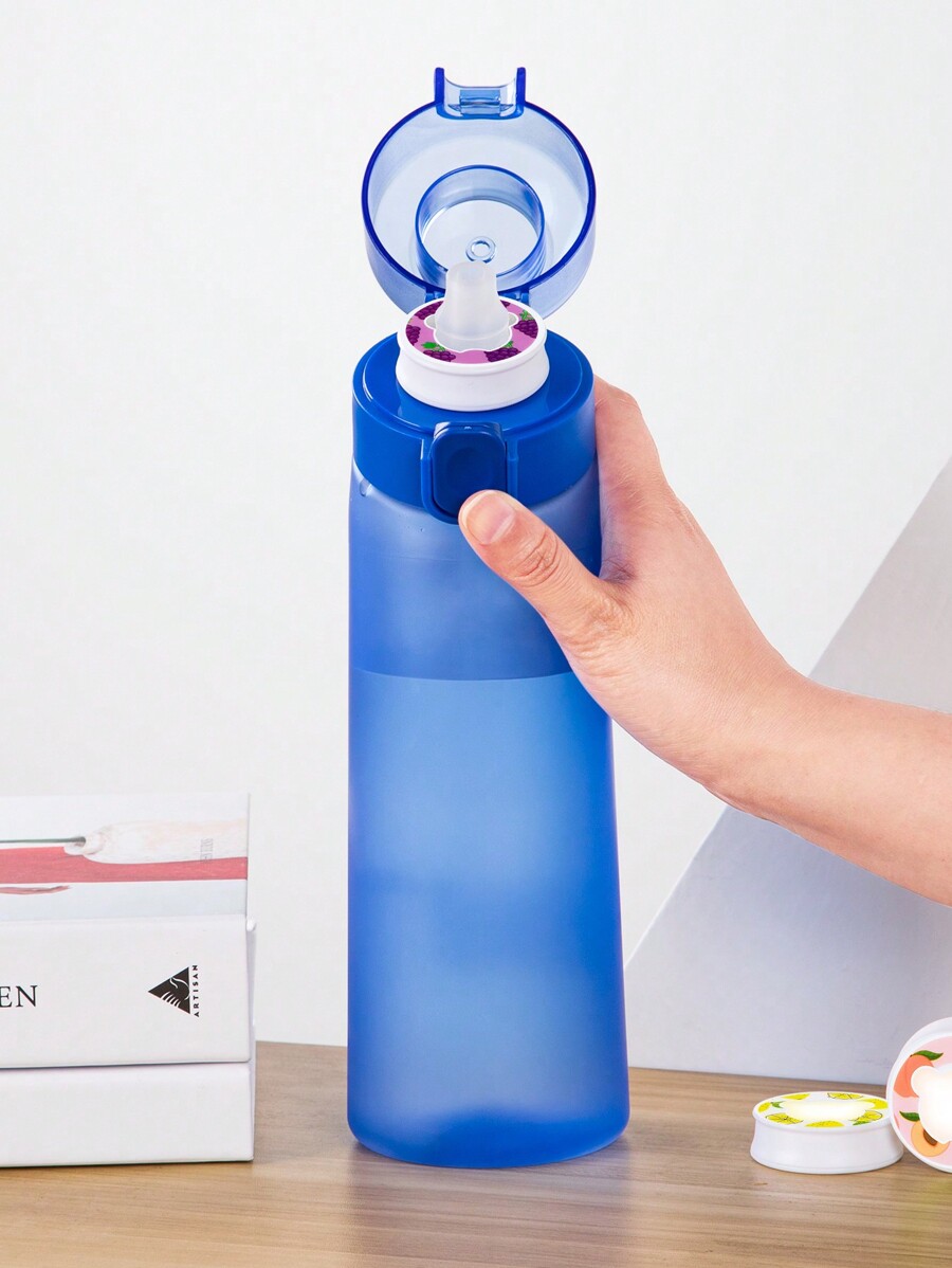 1pc 800ML Flavored Water Bottle, Flavor Bottle With Logo ,Drinking