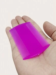 1 Miếng Tính hai mặt Dày đặc Lược Đối với Thú cưng , Nhựa Con chí Loại bỏ Lược Đối với Mèo & Chó , Màu sắc tùy ý - Nhiều màu - Xem 7
