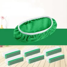 Reusable Microfiber Mop Pads Compatible With Swiffe Sweeper Dry Sweeping Cloth Heads Washable Wet Mopping Refills Floor Clean