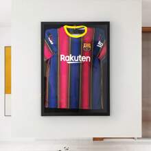 Jersey Frame Display Case Sports Jersey Shadow Box Basketball Football Uniform - 黑色 - 查看 10
