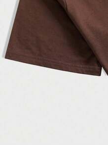 Men T-Shirts - 棕色 - 查看 4