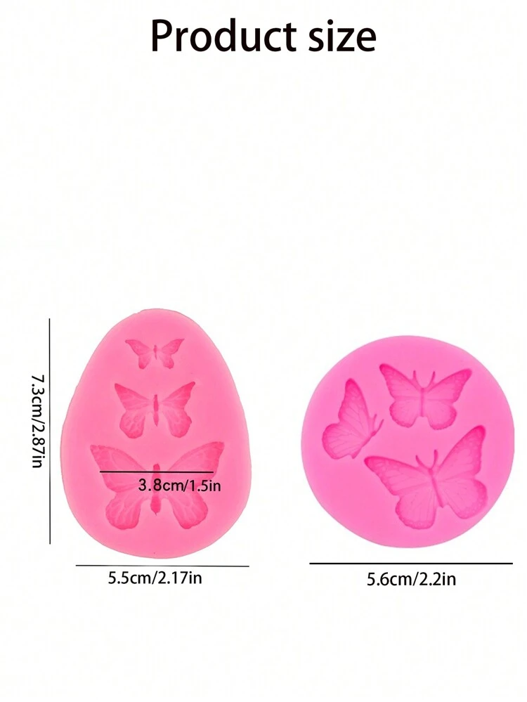 1 Piece Butterfly Silicone Cake Mold Cake Diy Decoration Mold