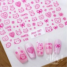 Halloween Sparkly Cartoon Cat Nail Art Stickers: Self-Adhesive, Resin Material, Perfectly Hygienic, Disposable, Ideal For Young Girls And Women's Diy Nail Art