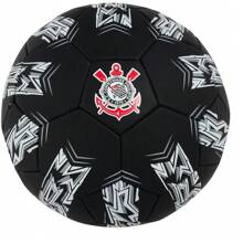 Bola de Futebol de Campo Estadios Corinthians N5 - Preto e Branco - Visão 1