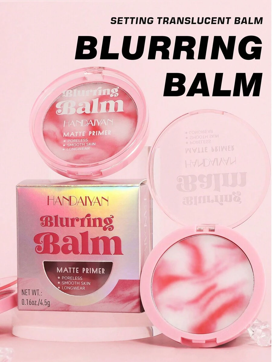 無妝修飾即時模糊底妝盤，隱形底霜，完美打造柔焦效果，模糊瑕疵和不均勻膚色 - 1PC - 查看 1