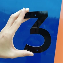 Decorative Letters & Numbers - Noir - Voir 2