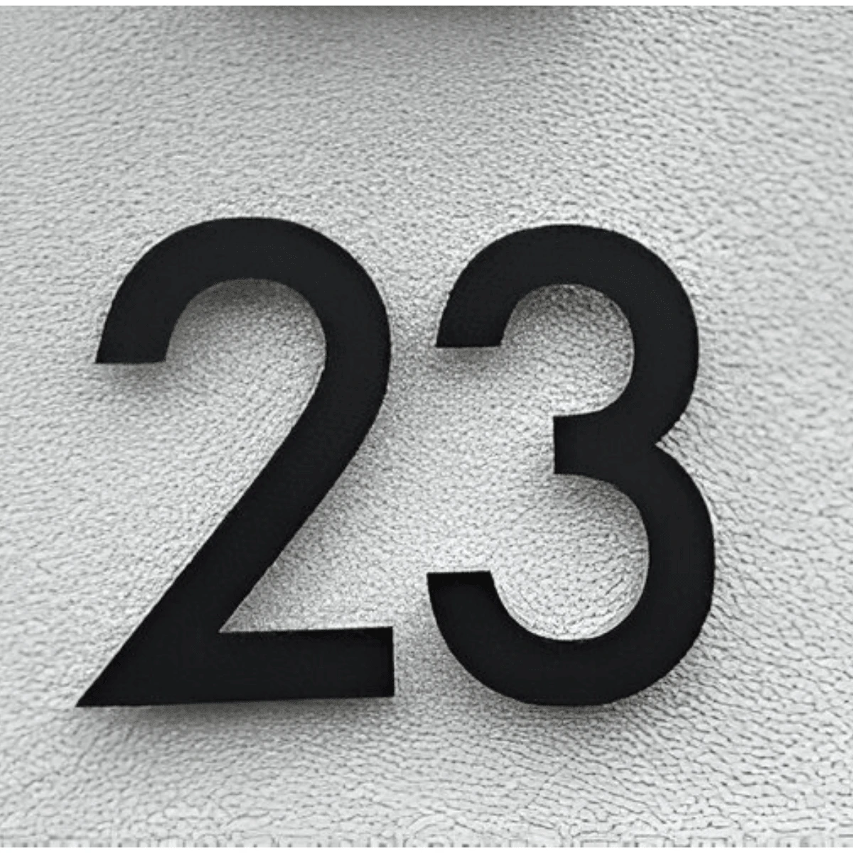 Decorative Letters & Numbers - Noir - Voir 1