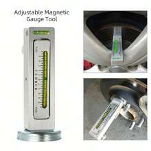 Magnetic Gauge Tool For Car Truck Camber Castor Strut Wheel Alignment Angle UK - Silver - View 7