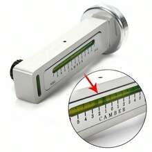Magnetic Gauge Tool For Car Truck Camber Castor Strut Wheel Alignment Angle UK - Silver - View 5