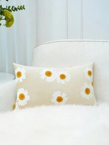 1入組小雛菊刺繡枕套 - 彩色 - 查看 6