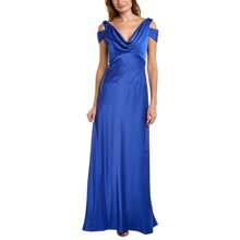THEIA Vestido Lina - Azul - Ver 1