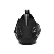 TOLLN 1 Pair Men's Breathable Non-Slip Soft Sole Fitness Gym Treadmill Training Shoes - Black - View 4