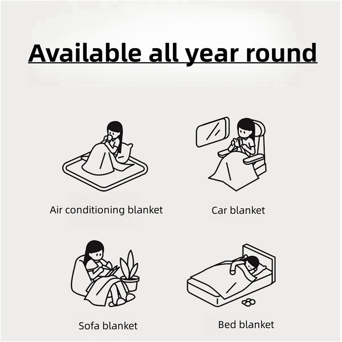 1pc Coral Fleece Waffle Flannel Blanket, Soft And SkinFriendly Plush