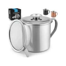 Bacon Grease Container - Silber - Übersicht 1