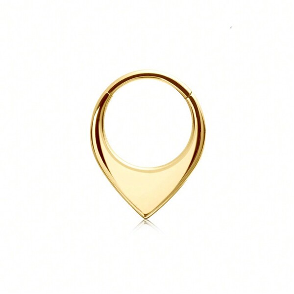 G23 Titanium Circular Hight Segment Rings Open Small Septum Piercing Nose Earrings Helix Body Piercings