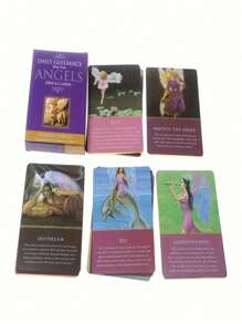 Guía Diaria De Tus Ángeles Cartas Del Oráculo, Juego De Mesa - Multicolor - Ver 2