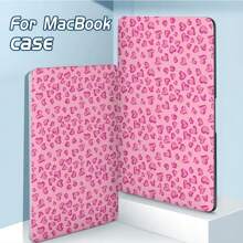印花粉紅豹紋模式,適用於 MacBook Air Pro、13/14/15/16吋電腦,A1398,A1370,A1534,A1502,A1707,A1706,A1708,A2337,A1932,A2179,A2141,A2338,A2681塑料硬殼筆記型電腦套,A2485,A2442,A1466,A1369,M2,A941,M3,A3113,A3114,Microsoft Surface Laptop Go 1/2 12.4吋、13.5吋筆記型電腦套1943、1868、1958、1979 - 粉色 - 查看 7