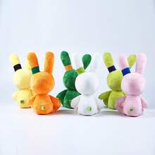 1入白兔圖超可愛有趣的多色行星兔塑像，送給你的心愛女友、女兒、兒子或自己，讓平凡的生活更有趣！ - 橘色 - 查看 4
