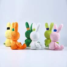 1入白兔圖超可愛有趣的多色行星兔塑像，送給你的心愛女友、女兒、兒子或自己，讓平凡的生活更有趣！ - 橘色 - 查看 5
