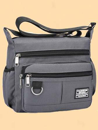 Large Capacity Multi-Layer Waterproof Middle-Aged Backpack, Oxford Cloth Shoulder Messenger Bag, Travel Leisure Bag, Nylon Shoulder Bag, School Summer Portable Business Cylindrical Bag, Christmas Gift, Handbag, Tote Bag, Holiday Essential, Camping Shoulder Bag, Back To School Shoulder Bag, Backpack, Messenger Bag, Spring Study Supplies, Wallet, Shoulder Bag, Shoulder Bag, Side Bag, Student New Life Supplies, Men's Essential Shopping Bag, Canvas Tote Bag