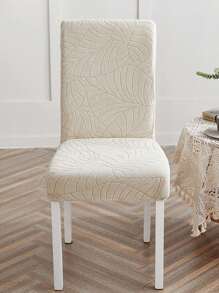 1/4/6pcs Tropical Plant Patterned Minimalist Chair Cover For Living Room